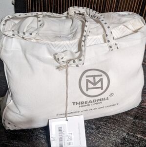 NWT Threadmill Luxury Cotton Blanket for King Size Bed Breathable Cozy Soft